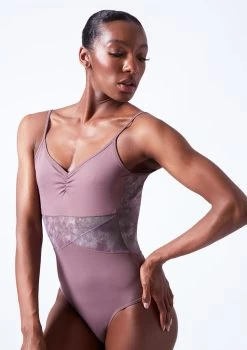 Move Dance Selene Camisole Leotard -Dance Clothing Store mol0668 orchid pink close up front 1 11466.1683070108