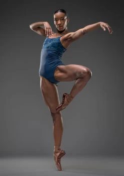 Move Dance Goda Camisole Leotard -Dance Clothing Store mol0669 dark blue front 4 45646.1690548726