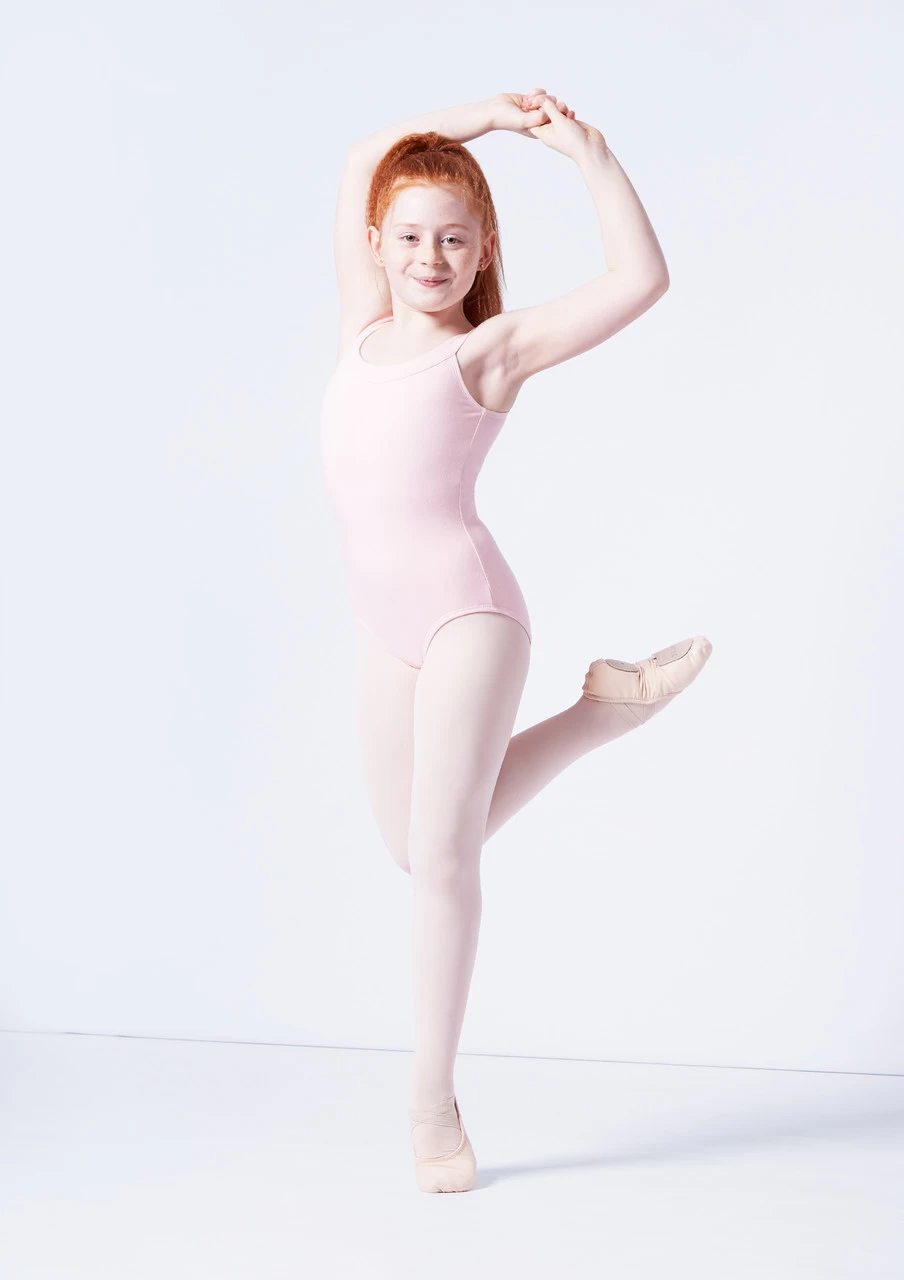 Move Dance Terri Girls Yoke Neck Leotard 4 Move Dance Terri Girls Yoke Neck Leotard - Image 2