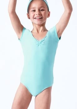 Move Dance Farrah Girls Leotard 7 Move Dance Farrah Girls Leotard -Dance Clothing Store mol5160 aqua front t 42450.1698711861