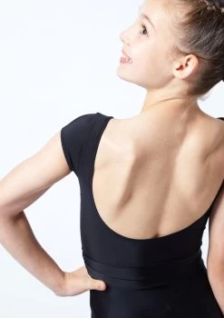 Move Dance Teen Sophia Belted Leotard -Dance Clothing Store mol5804 blk close up back 1 19822.1678884478