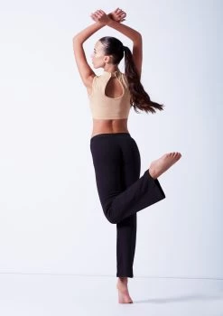 Move Dance Robyn Jazz Pant -Dance Clothing Store mop0002 black back 61918.1678884496