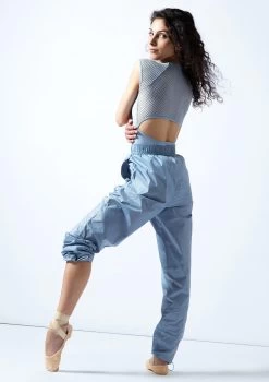 Move Dance Hattie Heat Retention Trouser 16 Move Dance Hattie Heat Retention Trouser -Dance Clothing Store mop0410 paleblue back 2 56257.1678884526