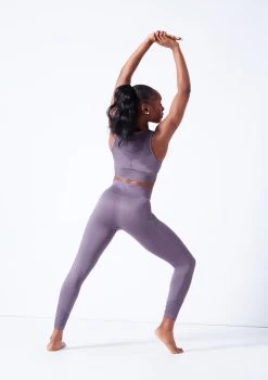 Move Dance Lillie Seamless Leggings -Dance Clothing Store mop0501 sharkgrey back 42209.1684799004