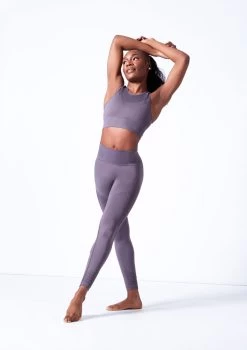 Move Dance Lillie Seamless Leggings -Dance Clothing Store mop0501 sharkgrey front 2 20180.1684799004