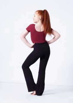 Move Dance Robyn Kids Jazz Pants -Dance Clothing Store mop5002 black back 99228.1689206360