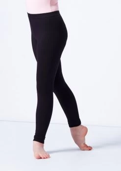 Move Dance Lana Girls Dance Leggings -Dance Clothing Store mop5004 black front t 87957.1691020016