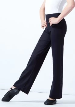 Move Dance Boys Jazz Pants -Dance Clothing Store mop500 black front 2t 11913.1697239945