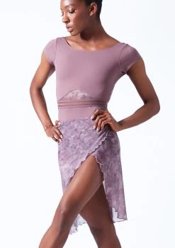 Move Dance Reverie Mid-Length Wrap Skirt 15 Move Dance Reverie Mid-Length Wrap Skirt -Dance Clothing Store mor0646 orchid pink front t 69846.1690450600