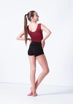Move Dance Avie Teen Dance Short 8 Move Dance Avie Teen Dance Short -Dance Clothing Store mor5009 black back 77247.1689206464