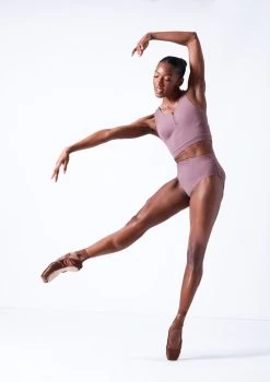 Move Dance Lorien Zip Crop Top -Dance Clothing Store mos0602 orchid pink front 1 35816.1683070441