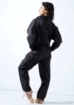 Move Dance Regina Heat Retention Jacket -Dance Clothing Store moz0400 black back 1 84650.1678884932