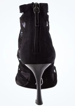 Port Dance Ana Dance Shoe 2.8" -Dance Clothing Store pd804 blk main 2 75710.1678885255