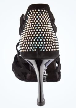 Port Dance Lara Dance Shoe 2.8" 9 Port Dance Lara Dance Shoe 2.8" -Dance Clothing Store pd814lara blk back 1 64614.1678885260