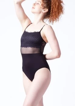 So Danca Eulalie Camisole Leotard -Dance Clothing Store rde2518 black front t 94876.1698711917