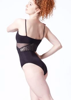 So Danca Aylse Camisole Leotard -Dance Clothing Store rde2522 black front t 49796.1698711927