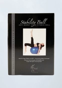 Tendu Stability Fitness Ball - 65cm -Dance Clothing Store te t1058 teal main 3 15818.1668126306