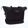 Tendu Satin Holdall Dance Bag -Dance Clothing Store tet1086 black front 09695.1693524244