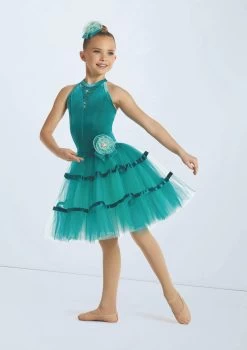 Weissman Valse Royale -Dance Clothing Store wn15263 jade 2037 40400.1698823682