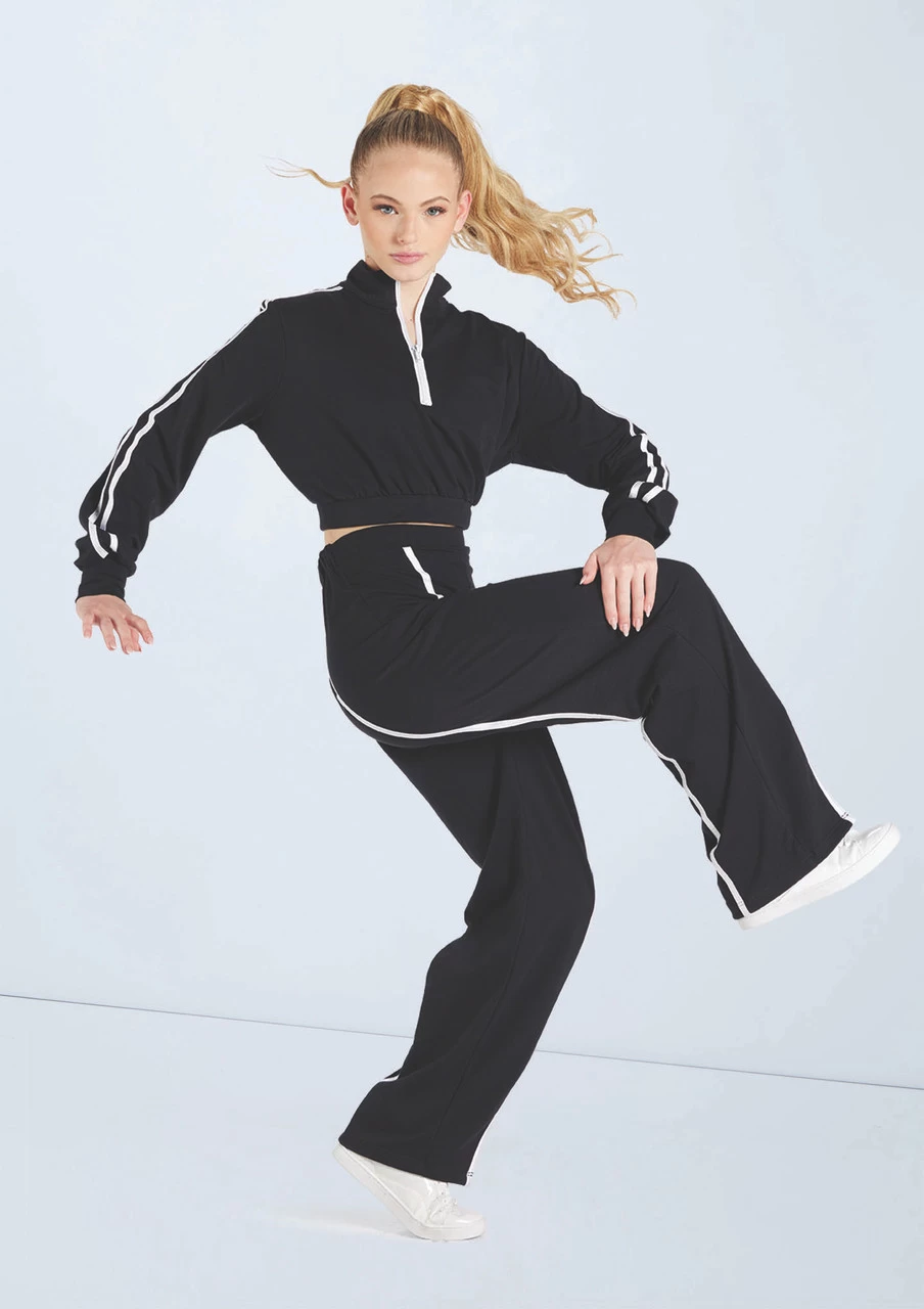 Weissman French Terry Split-Front Pants 3 Weissman French Terry Split-Front Pants