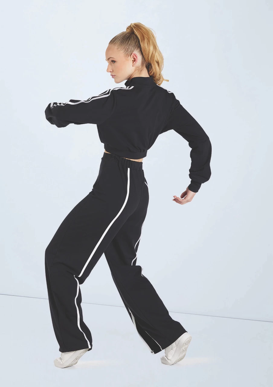 Weissman French Terry Split-Front Pants 4 Weissman French Terry Split-Front Pants - Image 2