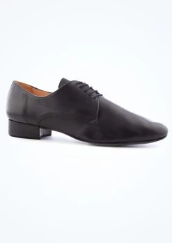 Merlet Men's Zephir Ballroom Shoe 1" -Dance Clothing Store zephir1300001 blk main 1t 49042.1694685397